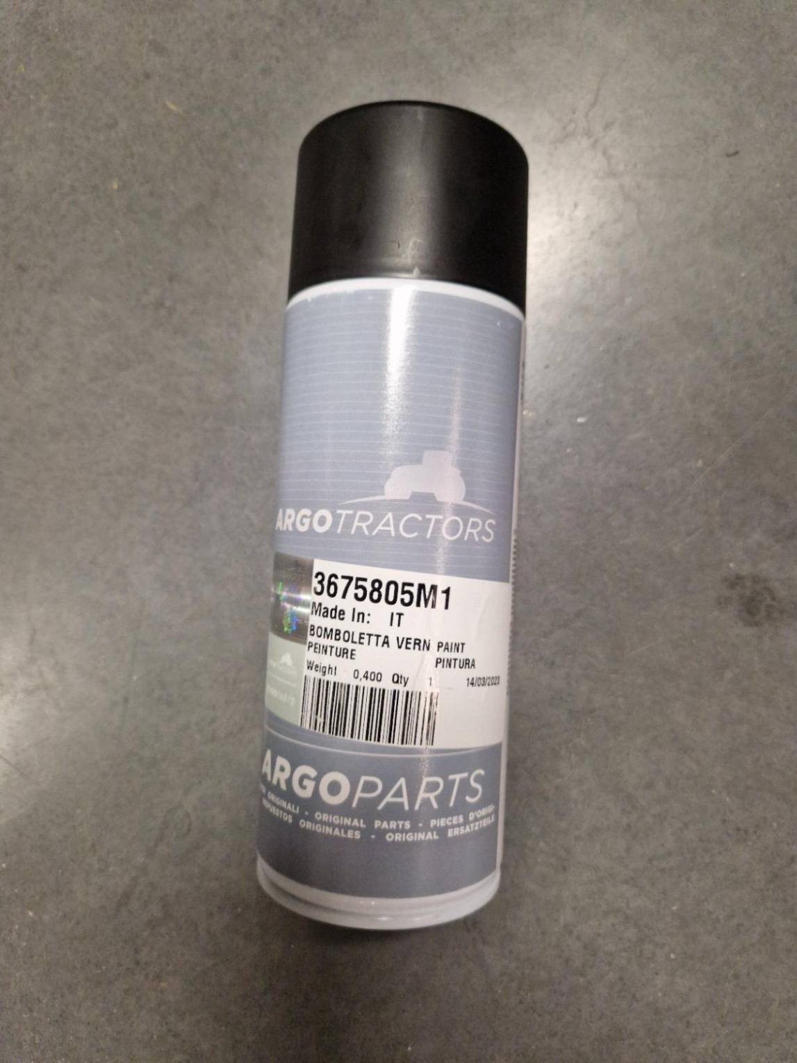 Vente AEROSOL GRIS JANTE LANDINI Landini Landini 3675805M1 Cravero